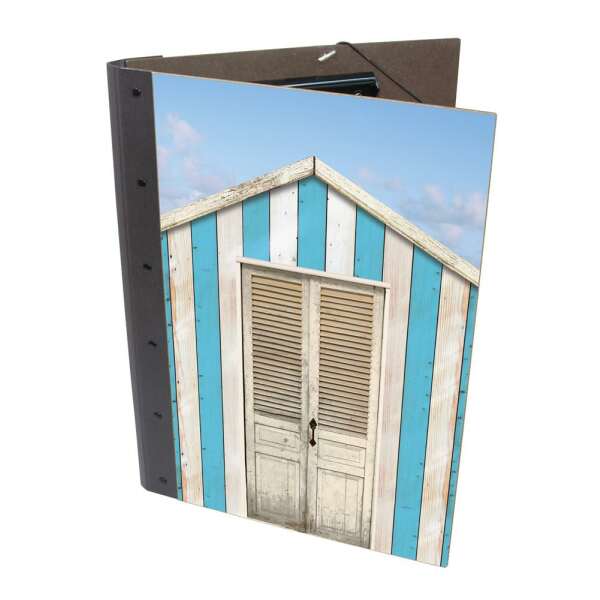 CLIPFOLDER - Beach House blue