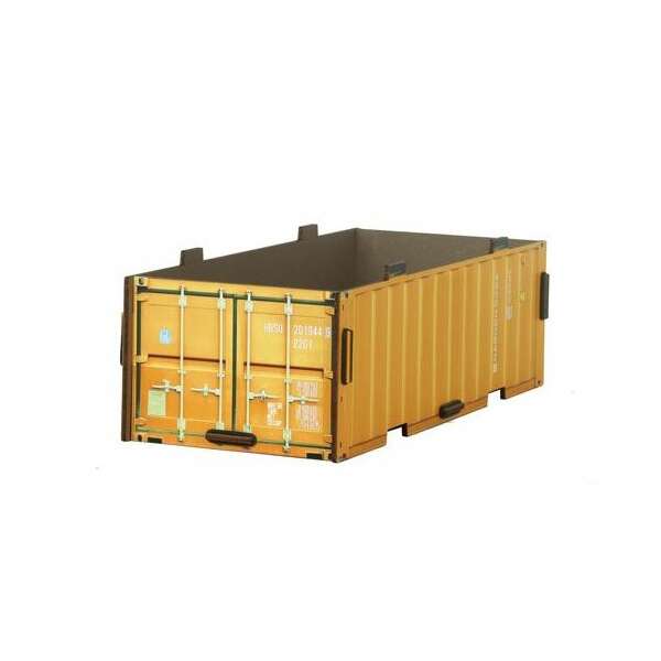 Container stackable box small - yellow