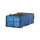 Container stackable box small - blue