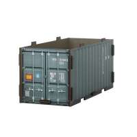 Container Stapelkiste groß - grau