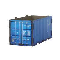 Container stackable box large - blue