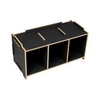 Media Box for Stackable CD Shelves