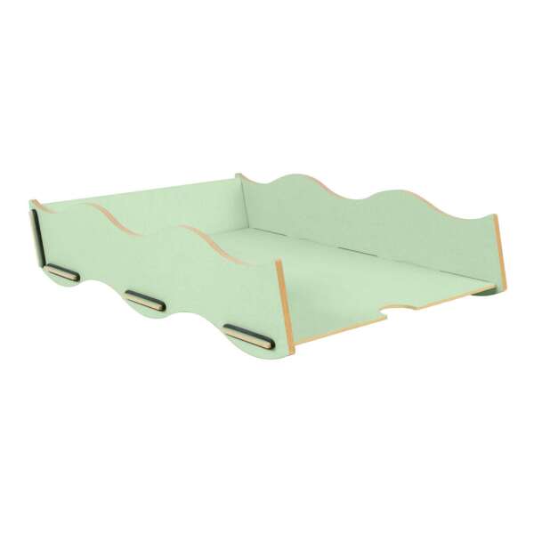 Box 1 DIN A4 Ablage - Jadegrün