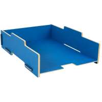 Briefablage stapelbar - Himmelblau