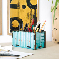 Container Stiftebox- türkis