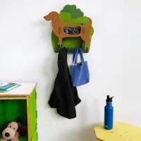 Hundegarderobe Dackel