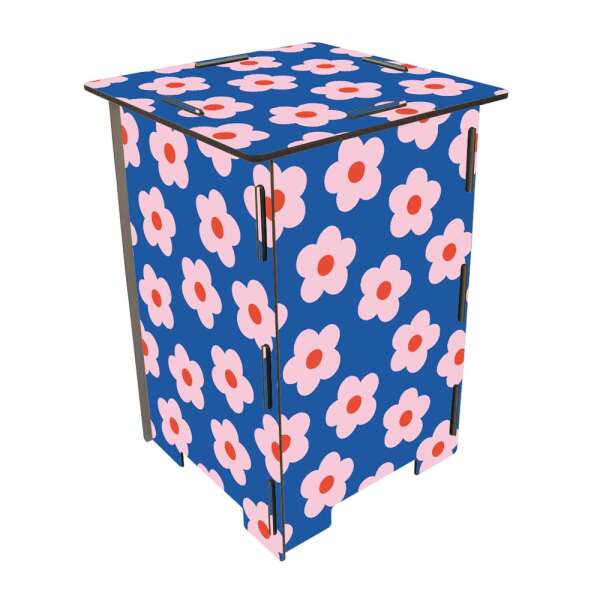 Photo stool – Large Flowers