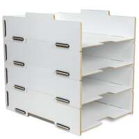 Stackable letter trays