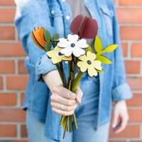 Für-immer-Blumenstrauß - Frühling