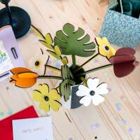 Für-immer-Blumenstrauß - Frühling