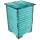 PHOTO STOOL - turquoise container