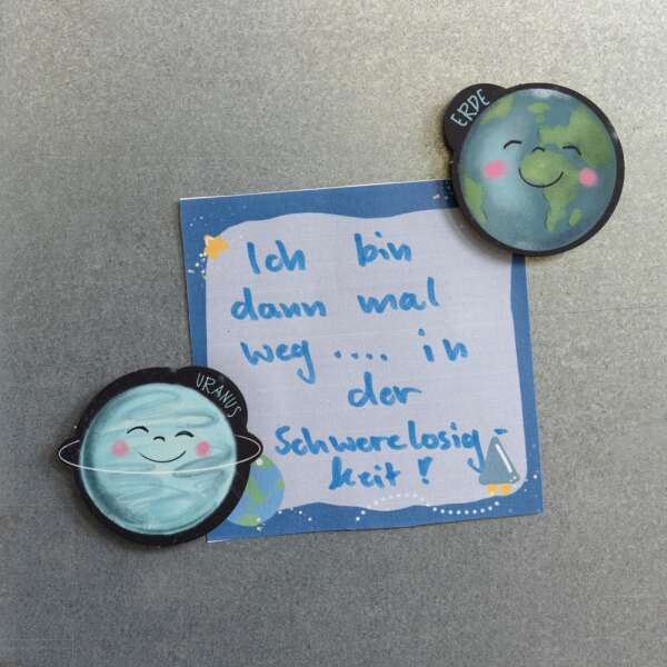 Magnetkarte - Sonnensystem