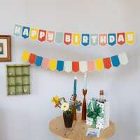 Birthday garland