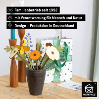 Für-immer-Blumenstrauß Garten