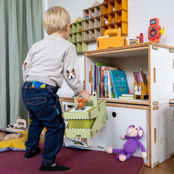 Tragebox Krokodil für Toniebox und Tonies