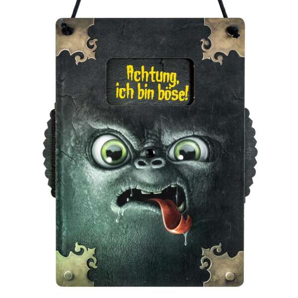 Türschild - Das kleine böse Buch