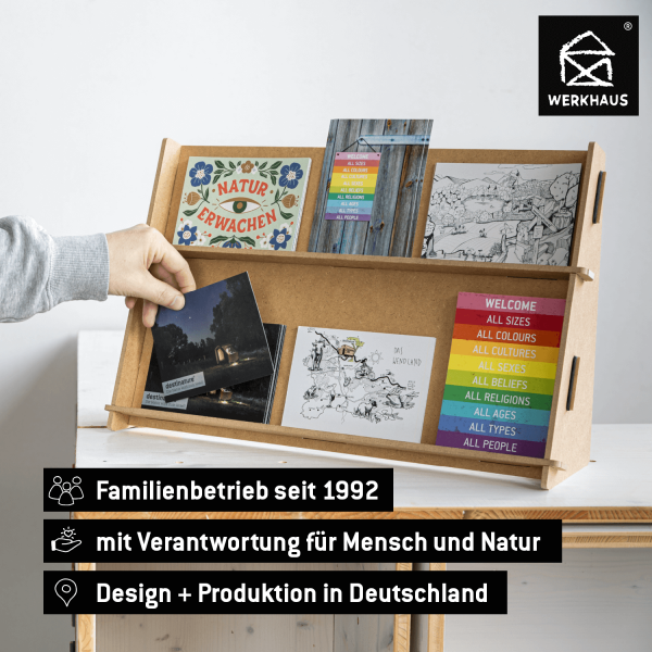 Postcard stand | 6 - 8 postcards