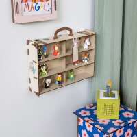 Wall shelf case for Tonies - cream white
