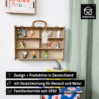 Wall shelf case for Tonies - cream white