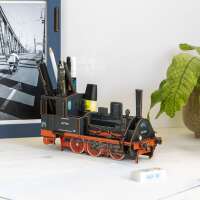 Pen Box new Train red/black