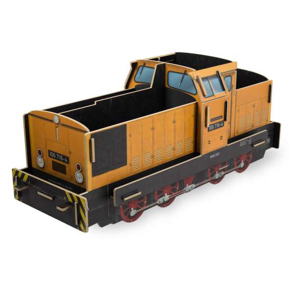 Bücherbox Diesellok V60 Goldbroiler