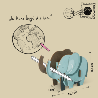 Stiftebuddy - Elefant Emmi