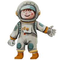 Magnet - Astronautin Nora