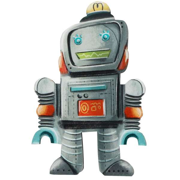 Magnet - Roboter Roni