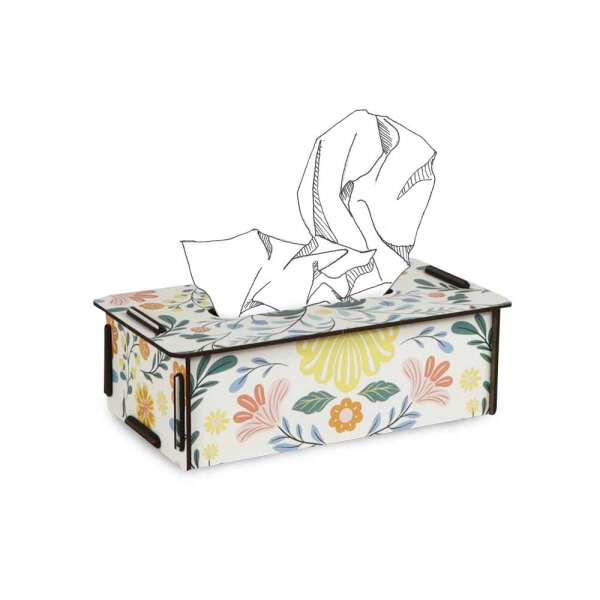 Tissue-Box - Scandi Bloom