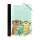Janosch Clipboard Folder with Tiger, Bear, Frog, and Tiger Duck