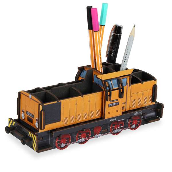 Pen Box Train V60 - orange