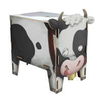 Stool four legged - Cow