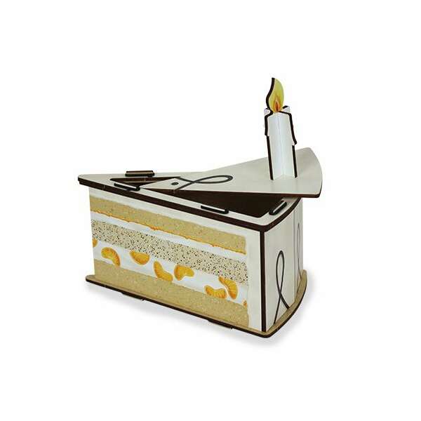 Torten-Geschenkbox "Sahnetorte"