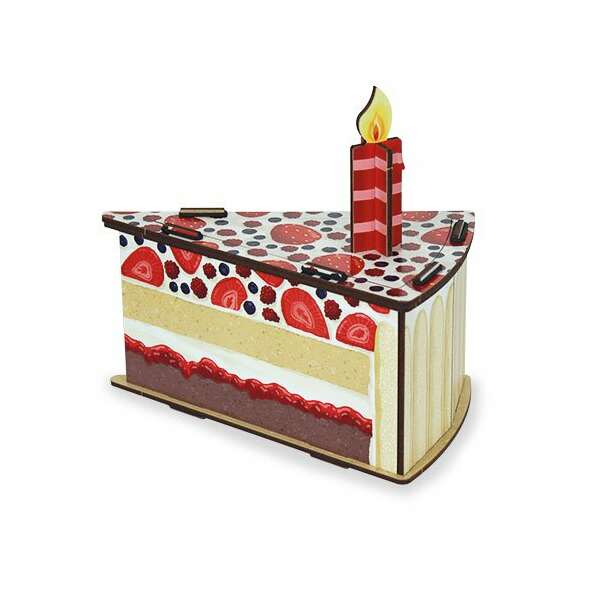 Torten-Geschenkbox "Obsttorte"