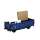 Pen Box Train-trailer blue