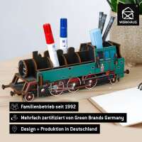 Pen Box Steam Train- green