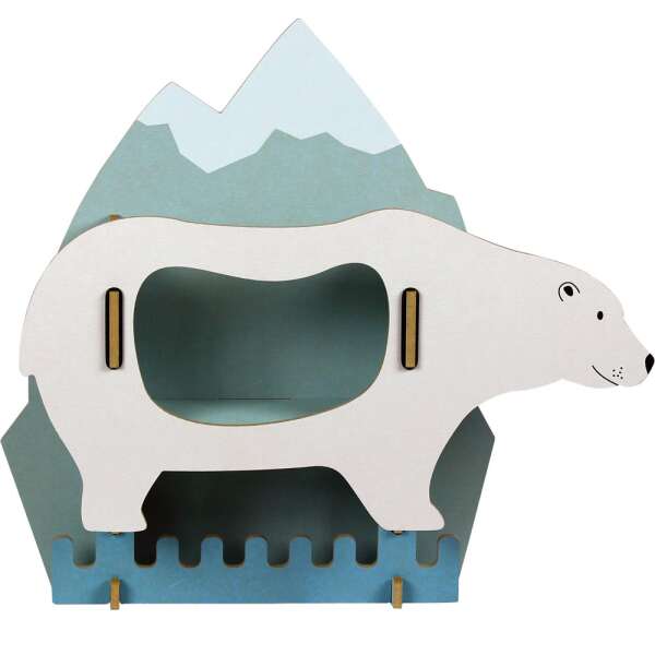 Kindergarderobe Dicke Tiere - Eisbär
