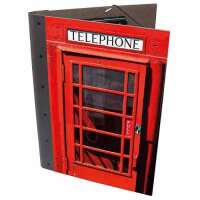 Klemmmappe - Telefonzelle London