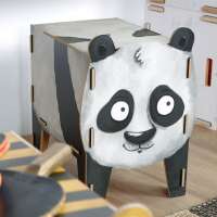 Stool four legged - Panda