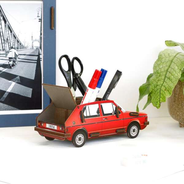 Stiftebox VW Golf 1 - rot