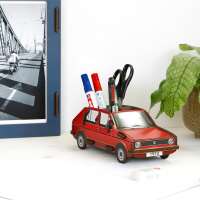 Pen Box - VW Golf 1 red