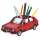 Stiftebox VW Golf 1 - rot