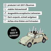 Stiftebox VW Käfer - beige