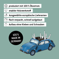 Pen Box - VW Beetle limosine blue