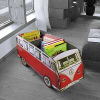 Book Box VW-Bus large red
