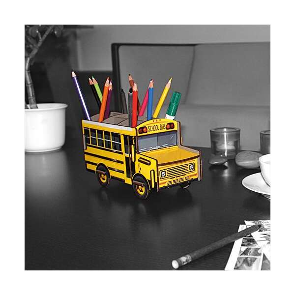 Pen Box Schoolbus