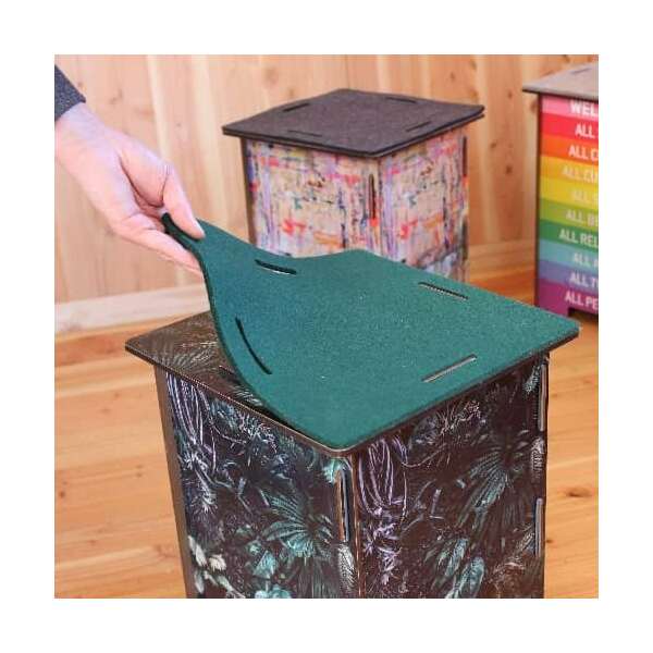 Felt pad for stool