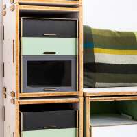 Aufbewahrungsbox mit PET-Fenster | stapelbar