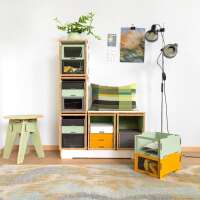 Aufbewahrungsbox mit PET-Fenster | stapelbar