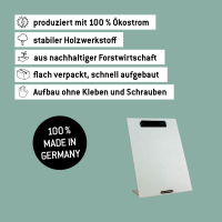 Klemmbrett mit Stütze